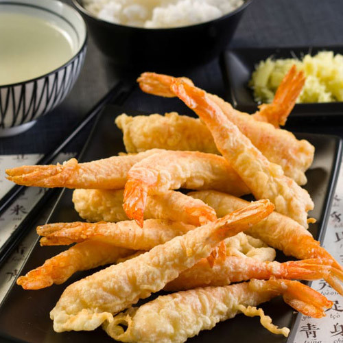 TEMPURA DE LANGOSTINOS TIGRE